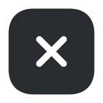 Close Square SVG Icon